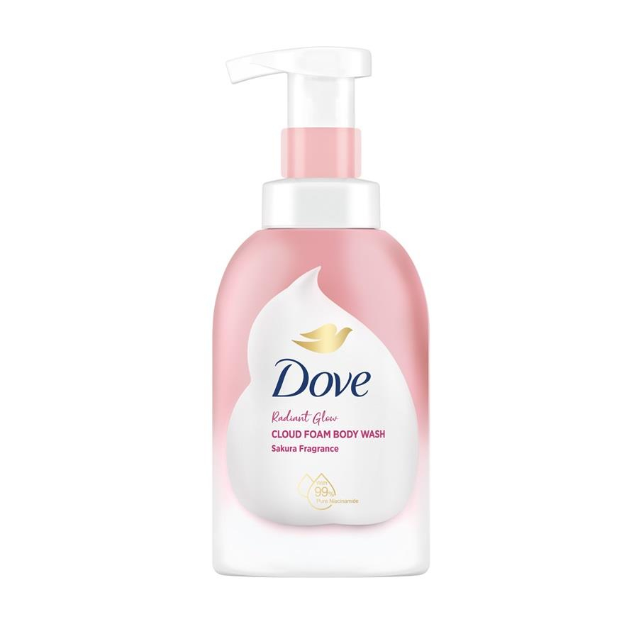 Dove Sakura Self Foaming Cloud Foam Shower 400ml | Gentle Moisturizing Body Wash | Sakura Blossom Scented Foaming Shower Gel | Soft, Smooth & Nourished Skin Care - View 2 of 3