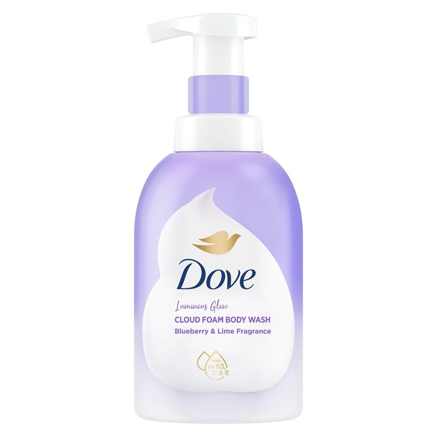 Dove Blueberry & Lime Self Foaming Cloud Foam Shower 400ml | Moisturizing Body Wash | Refreshing Blueberry Lime Scented Foaming Shower Gel | Soft & Smooth Skin Care - View 3 of 4