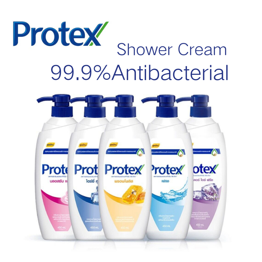 Protex Shower Cream Body Wash Bath Gel Liquid 450ml | 99.9% Antibacterial Protection | Moisturizing Deep Cleansing Shower Gel | Refreshing Daily Body Care for Healthy Skin-Propolis - View 3 of 3