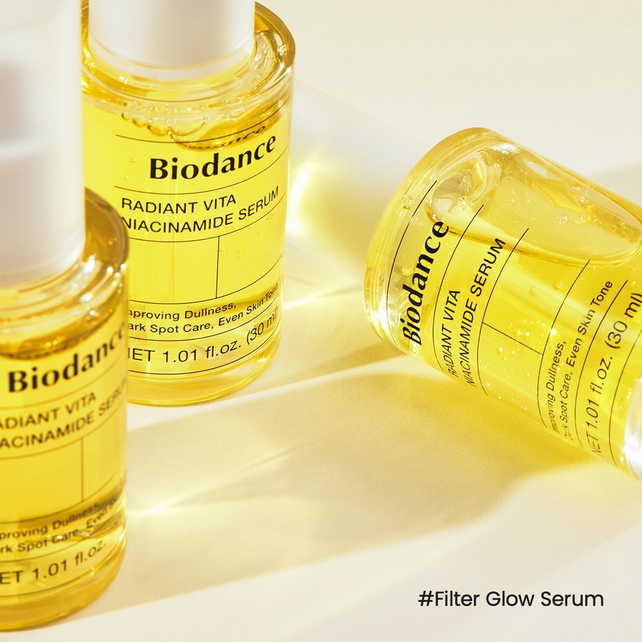 BIODANCE Radiant Vita Niacinamide Serum, for Even Tone Dark Spot Care with Vitamin C, Hydrating for Sensitive Skin, Filter Glow Serum, Korean Skincare, Ramadan Gift | 1.01 floz x 1 ea - View 7 of 7