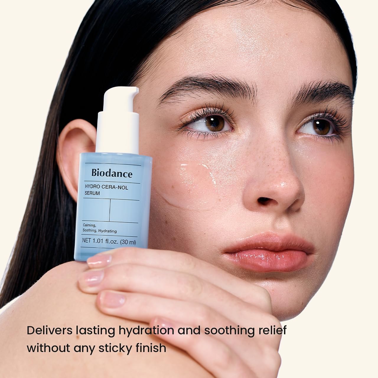 BIODANCE Hydro Cera-Nol Serum, Hydrating, Quick Soothing Effect, Redness Reducing, Hydration Boost Serum for Sensitive Skin, Korean Skincare, Ramadan gifts | 1.01 fl.oz x 1 ea - View 6 of 7