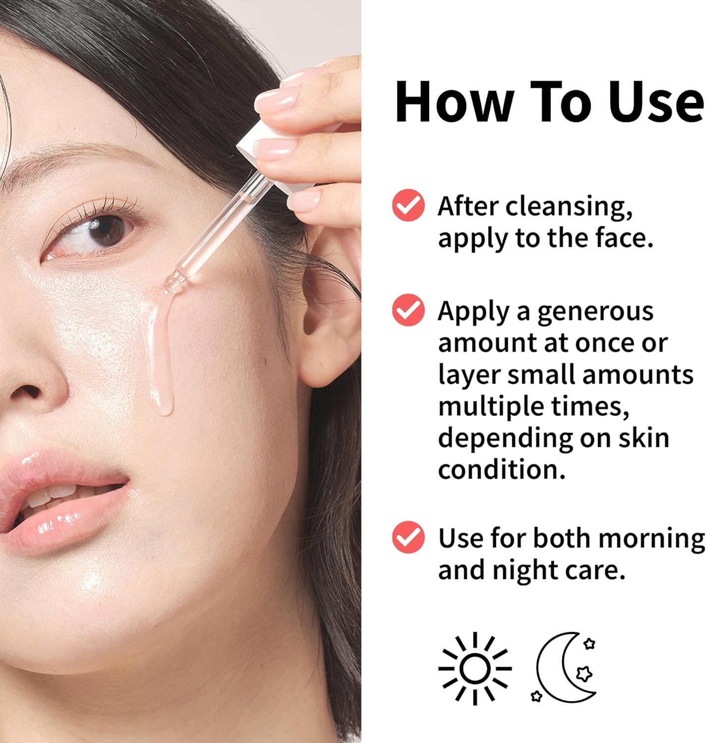 Glow Serum with Niacinamide 5% & Panthenol 3%, Brightening & Hydrating Face Serum for Radiant Skin, Korean Skincare with Fermented Strawberry & Centella Asiatica, 1.01 fl oz - View 2 of 8