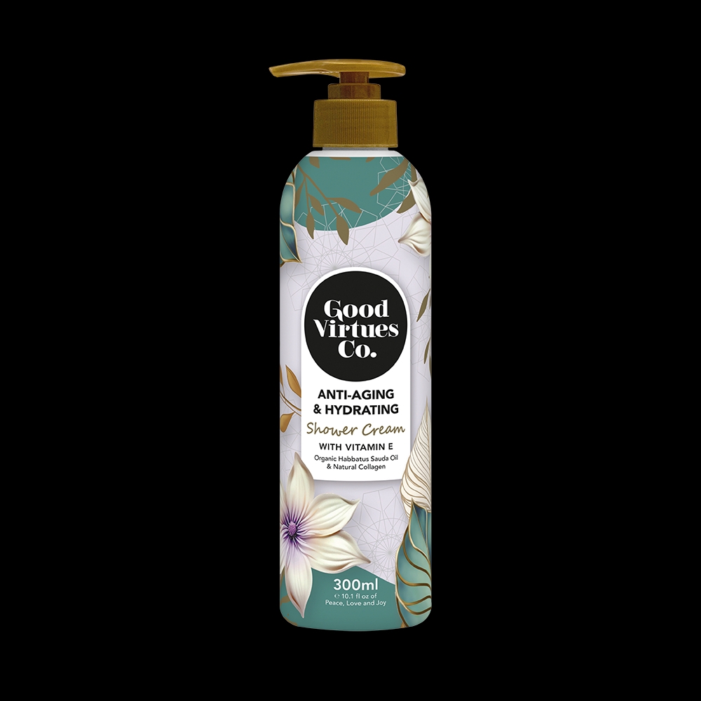 Good Virtues Co GVC Shower Cream Moisturizing Body Wash | Gentle Cleansing Shower Gel | Nourishing Cream Formula for Soft Smooth Fresh & Hydrated Skin | Daily Body Care - View 3 of 3