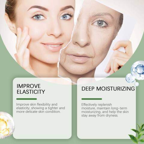EELHOE Collagen Jelly Cream Facial Moisturizer | Hydrating Collagen Face Cream | Gentle Soothing Skin Care Formula for Dry Skin | Deep Moisture Nourishing Repair Jelly Cream for Smooth, Soft and Radiant Looking Skin - View 2 of 3