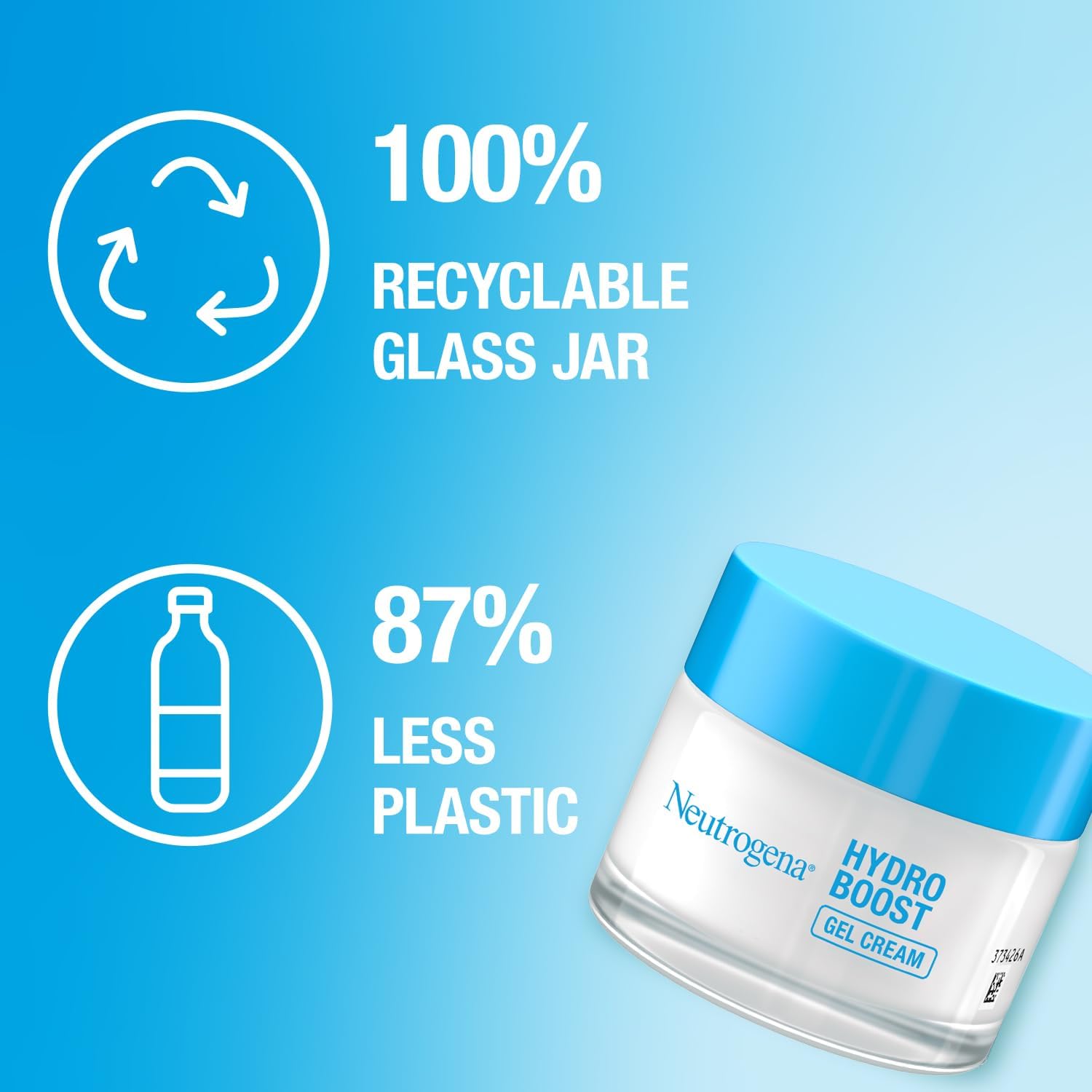Neutrogena Face Cream Gel Hydro Boost, Quenches Dry Skin And Keeps It Looking Smooth And Supple. Lightweight, Quick-Absorbing Formula, 50Ml - View 2 of 8
