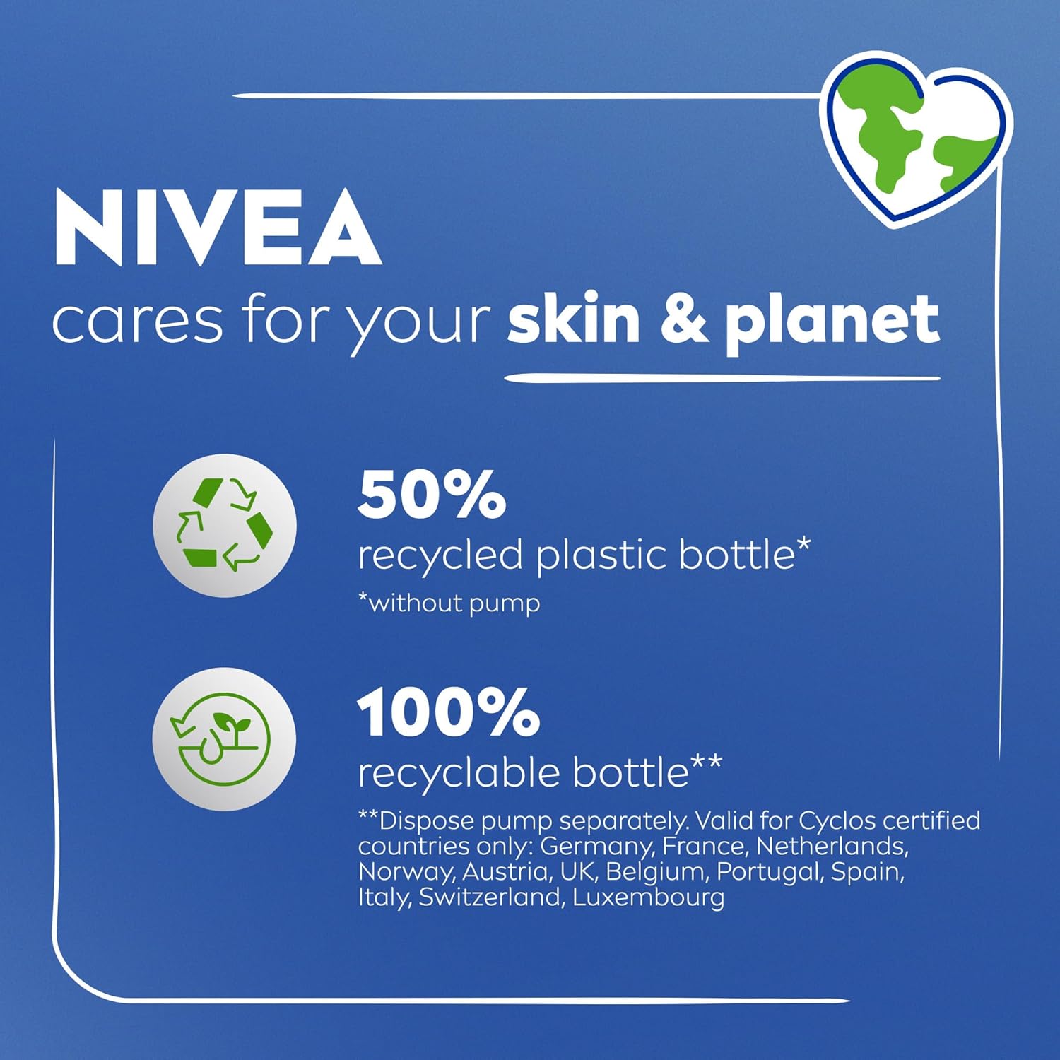 NIVEA Body Lotion for Very Dry Skin, Repair & Care, with 10% Glycerin, ProVitamin B5 and Niacinamide, 72H Relief from Dry & Tight Skin, 400ml - View 2 of 7