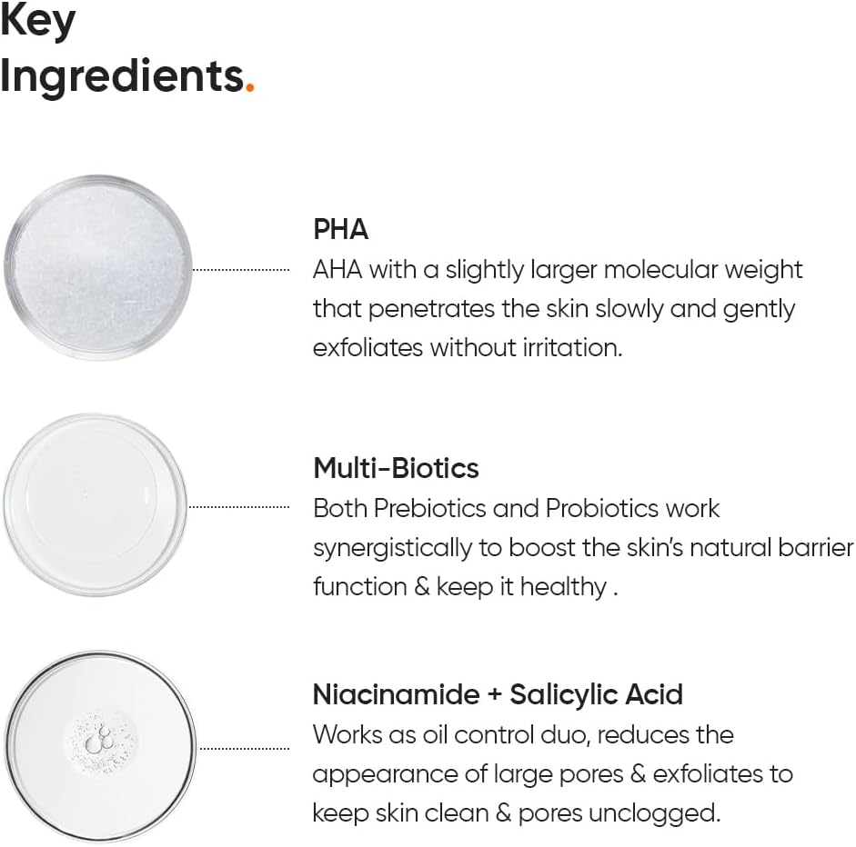 Minimalist Hydrating & Soothing Glow Boosting Face Toner | Pore Tightening & Mild Exfoliation For Sensitive & Normal Skin | PHA 3% Alcohol-Free Face toner - View 4 of 6
