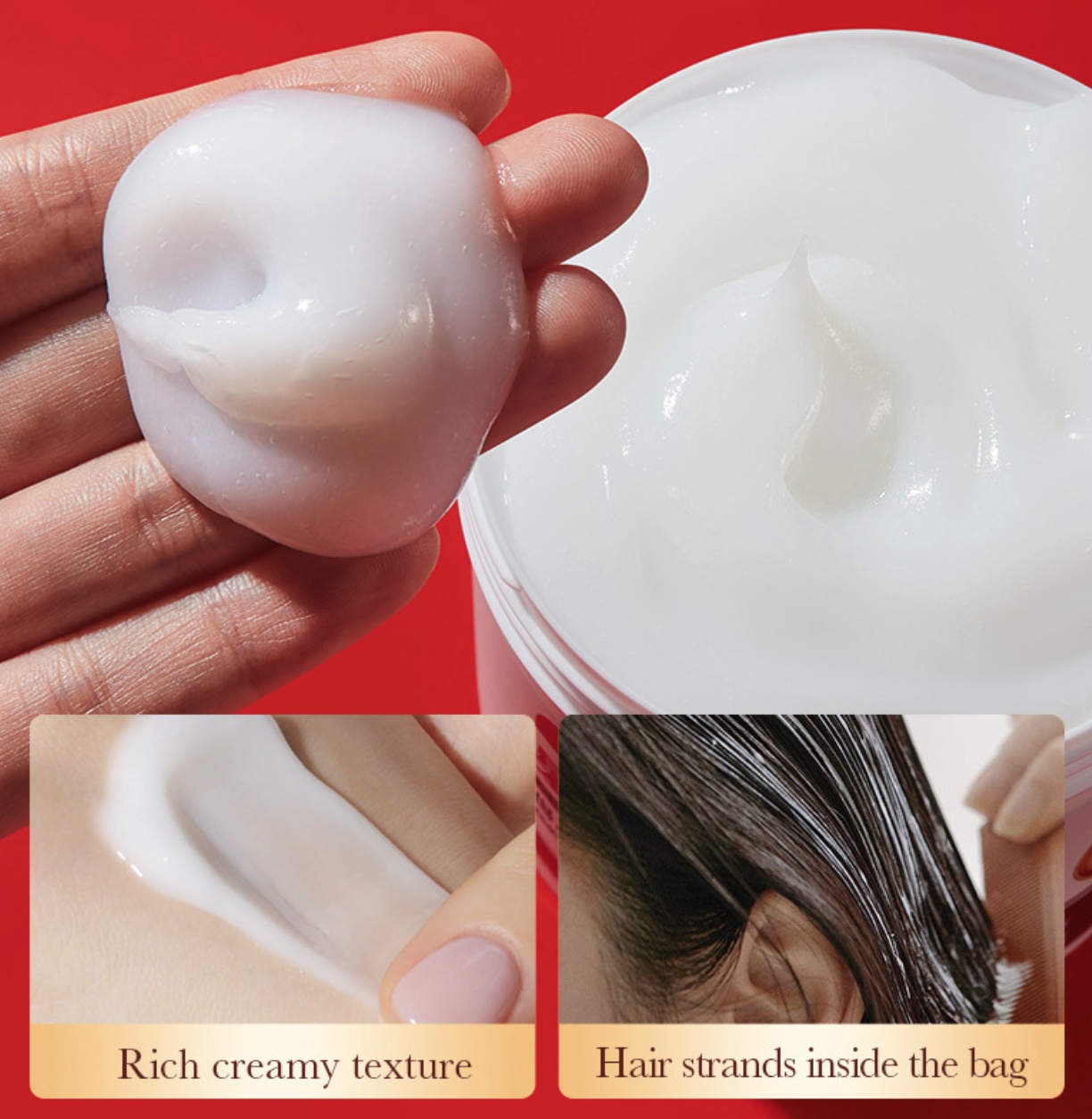 Sadoer Quick Repair Smooth Moisturizing Nourishing Hair Mask Hair Conditioner 500g(FROM MALAYSIA) - View 3 of 3
