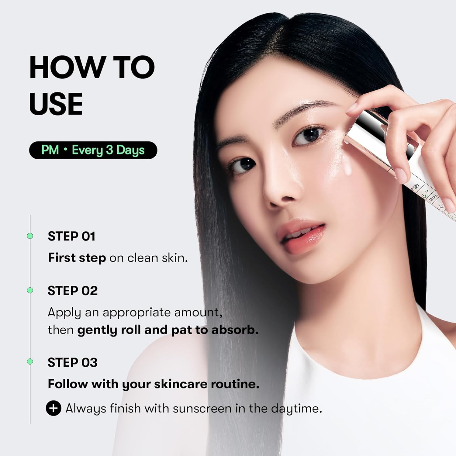 VT COSMETICS CICA Reedle Shot 300 | Advanced Night Exosome, Microneedling Serum, Centella Asiatica, Hyaluronic Acid, Propolis, Soft Skin, Regeneration, Glass Skin, Korean Skincare Booster (50ml) - View 2 of 8