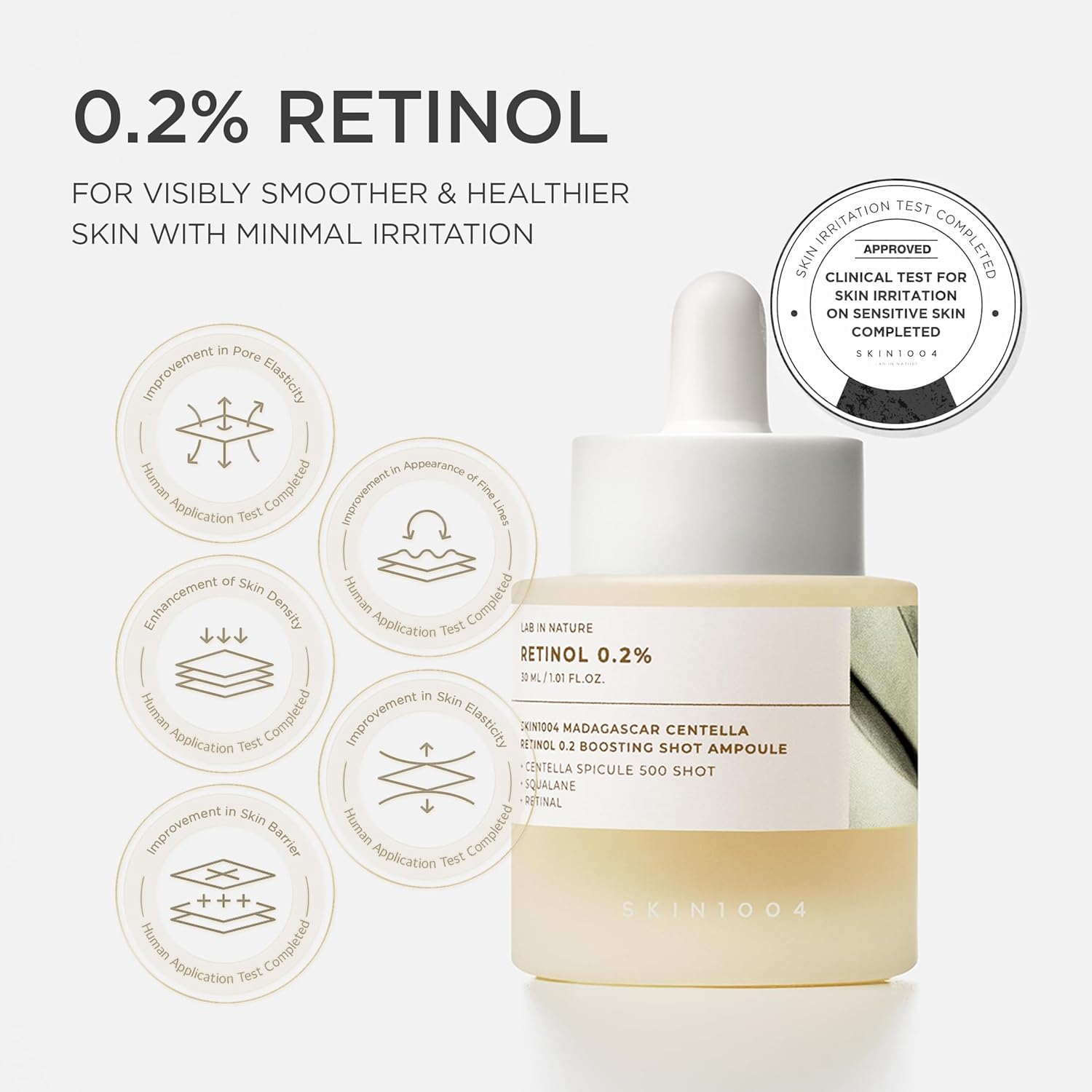 SKIN1004 Madagascar Centella Retinol 0.2 Boosting Shot Ampoule 30 ml - View 5 of 7