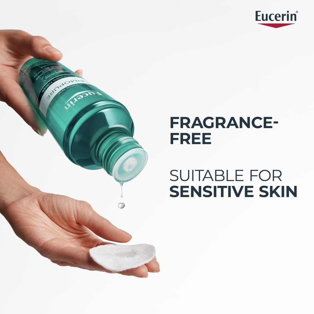 Eucerin DERMOPURE CLINICAL Purifying Toner for Acne, Blemishes & Blackheads, 200ml - View 5 of 10