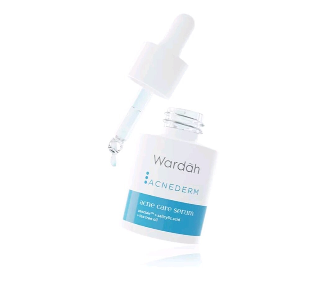Wardah Acnederm Acne Care Serum 15ml | Targeted Acne Treatment Facial Serum | Helps Reduce Blemishes and Oil Control | Lightweight Fast Absorbing Serum for Clear, Calm and Healthy Looking Skin Care - View 2 of 3