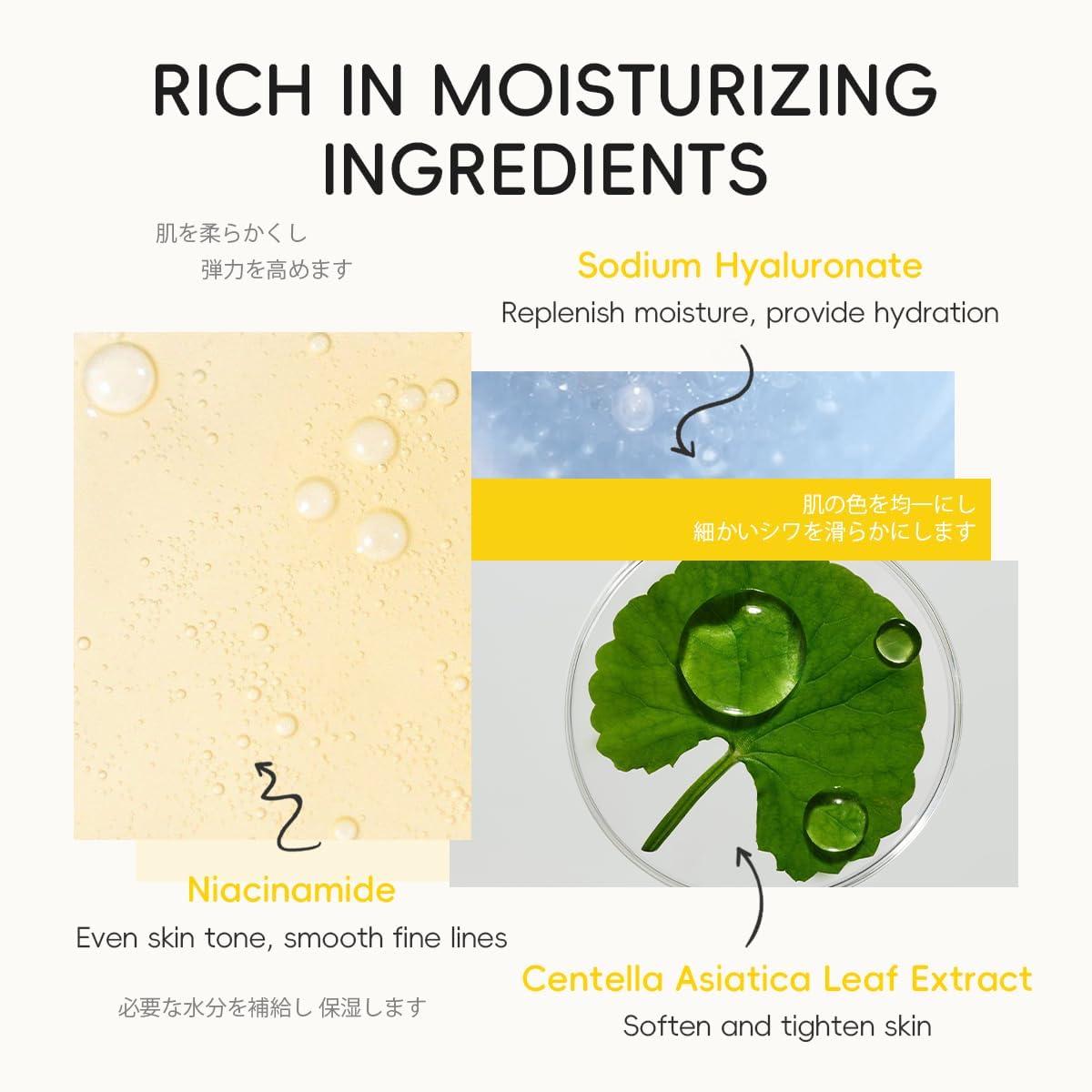 LAIKOU Yuzu Radiance Skincare Set - 5-Piece Skin Care Kit for Men & Women, Includes Cleanser, Toner, Serum, Eye Cream, and Moisturizer for Glowing Skin - View 4 of 9