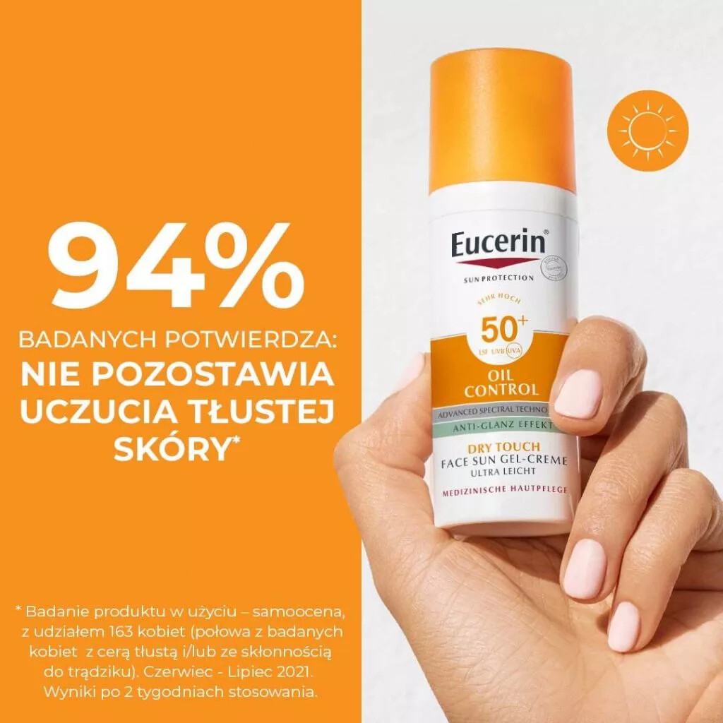 Eucerin Clear Brightening Facial Sunscreen Serum SPF50+ 50ml | Oil Control Sun Protection Serum | Fragrance-Free UV Defense | Helps Prevent Photoaging, Evens Skin Tone and Brightens Healthy Looking Complexion Daily - View 2 of 3