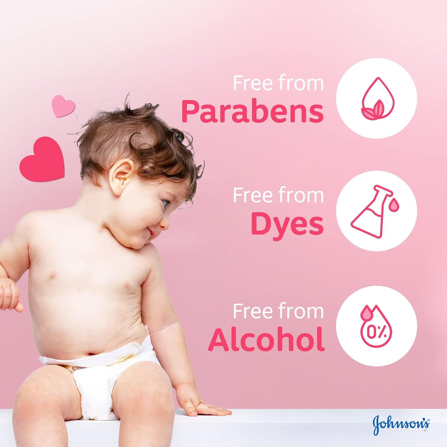 Johnson's Baby 24-Hour Moisture Lotion, Clinically Proven Mildness for Delicate Skin, 500ml + 200ml, Long-Lasting Hydration and Gentle Care for Your Little One - View 2 of 6