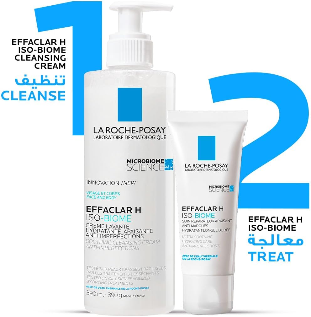 La Roche-Posay Effaclar H Isobiome Moisturizer for oily and acne prone skin 40ml - View 2 of 4