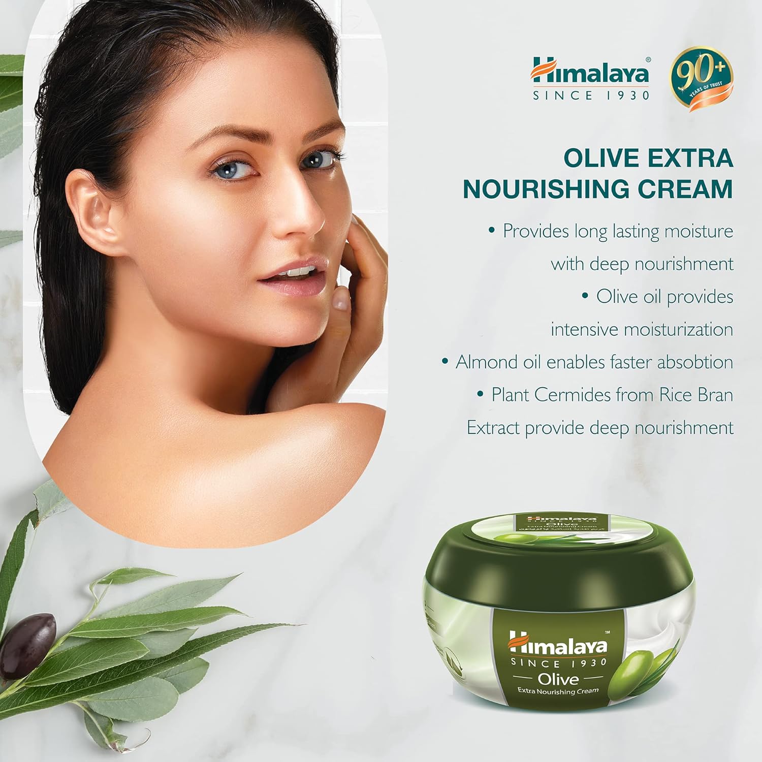 Himalaya Since 1930 Olive Extra Nourishing Cream - 150 Ml - View 3 of 5