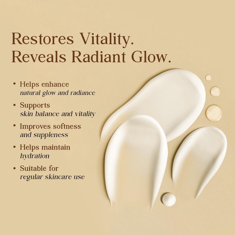 Eladi Radiance Cream 50g | Natural Sunscreen & Daily Face Cream | Sun Protection, Acne Marks Reduction & Skin Brightening | With Eladi Oil & Yashada Bhasma | Natural Glow & Hydration - View 3 of 7