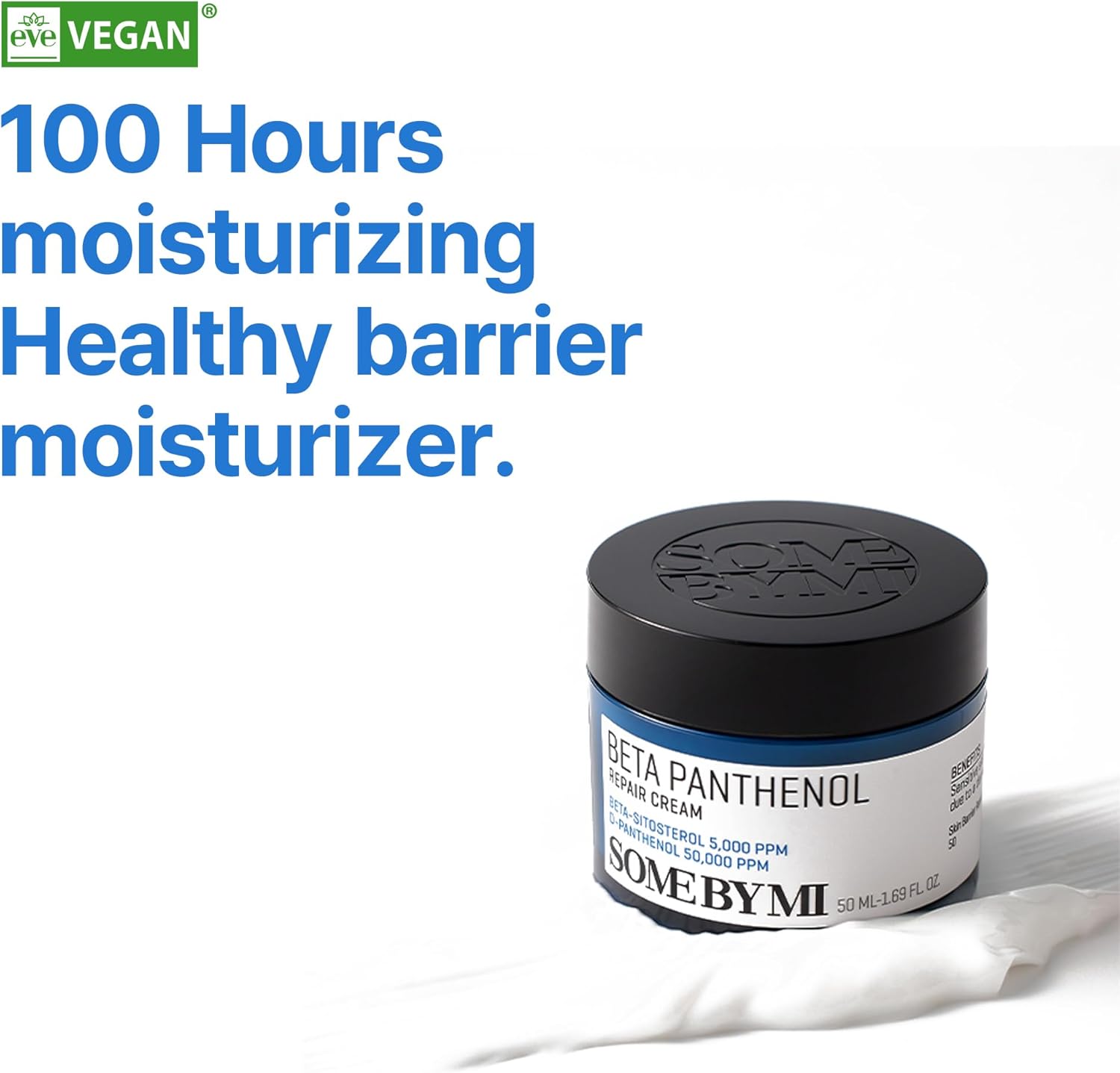 Some By Mi Beta-Panthenol Skin Repair Cream | 50ml | Rebuilding Skin Barrier With Beta-Sitosterol & Panthenol | Daily Moisturizer, Skin hydrating & Skin Redness Care Cream - View 6 of 6