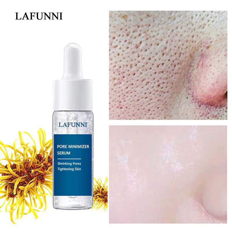 LAFUNNI Pore Minimizer Serum | Pore Refining Facial Treatment Essence | Hydrating Moisturizing Skin Care Serum | Helps Reduce Appearance of Large Pores, Nourish Dry Skin and Improve Smooth Looking Complexion - View 3 of 4