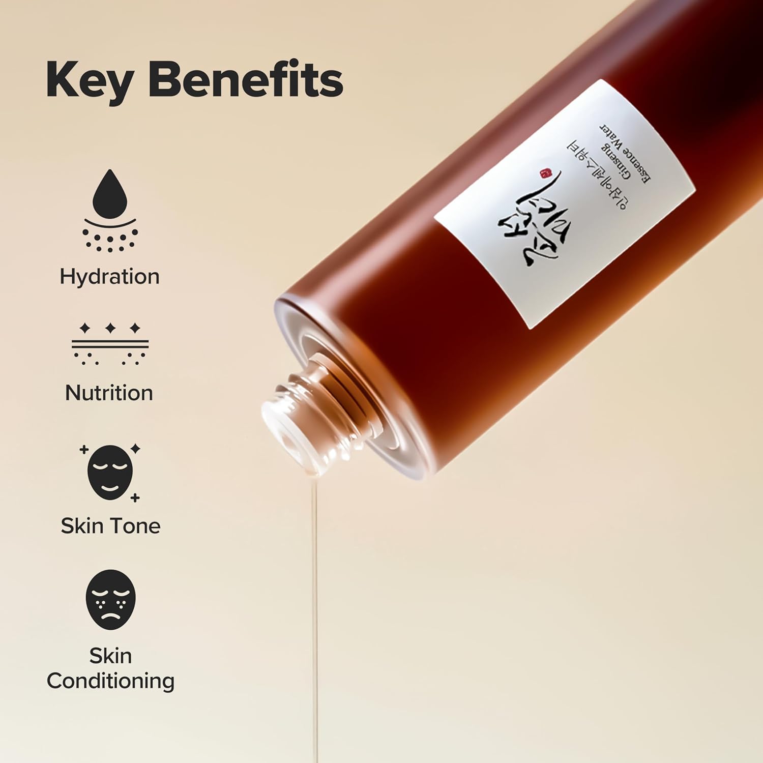 Beauty of Joseon Ginseng Essence Water Hydrating Face Toner for Dry, Dull, Acne-Prone, Irritated Skin. Korean Moisturizing Skin Care for Men and Women 150ml, 5 fl.oz - View 4 of 6