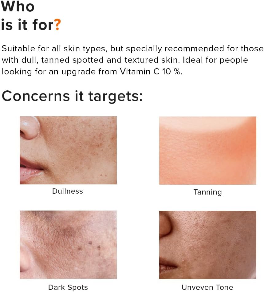 Minimalist Vitamin C 16% Face Serum with Ferulic Acid & Vitamin E | Advanced Skin Brightening & Anti-Aging |Potent Antioxidant for Sun Damage & Dark Spots|86% Pure Ethyl Ascorbic Acid Fullerene|30 ml - View 5 of 6