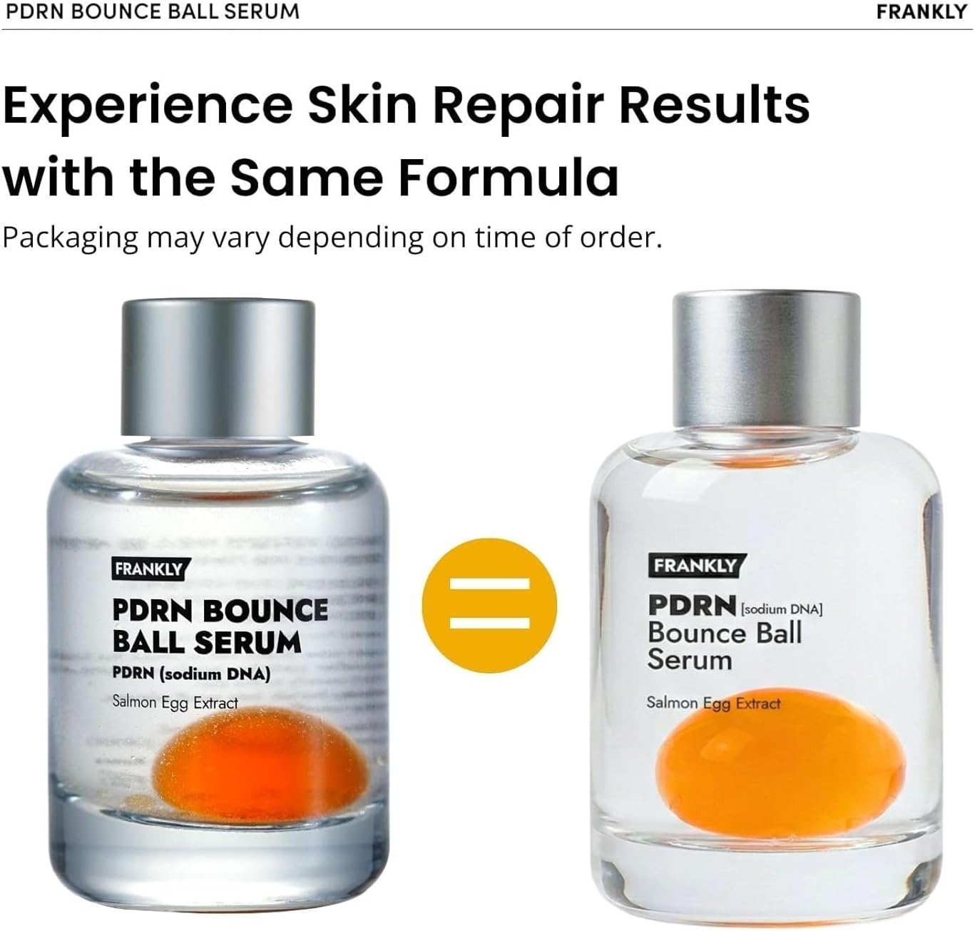 FRANKLY Salmon PDRN Bounce Ball Serum – Skin Repair PDRN Salmon DNA Serum for Post Microneedling Recovery, Redness & Damaged | Glass Skin Korean Skincare | Lightweight, Non Sticky | 1.01 fl oz - View 8 of 8