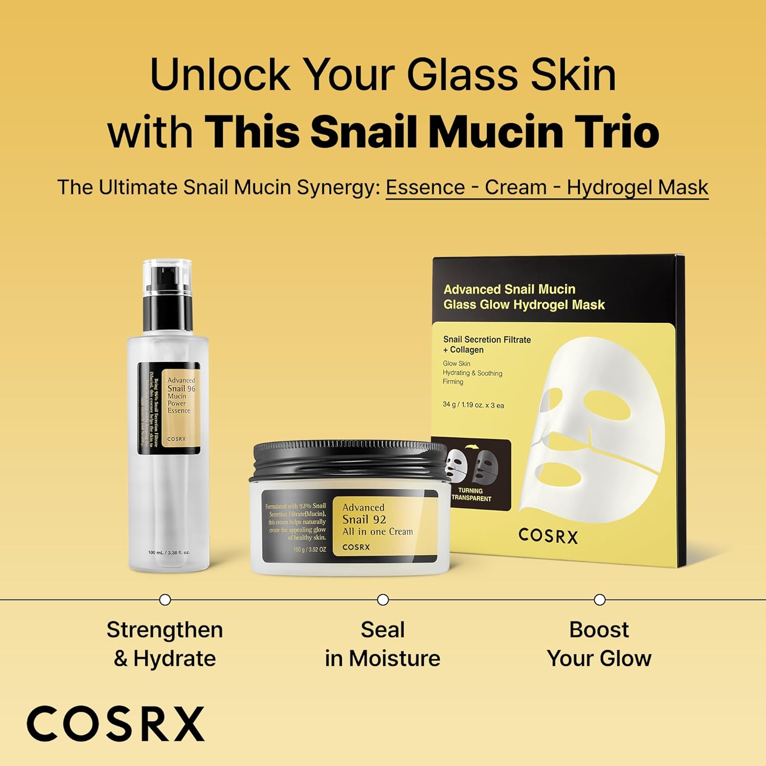 Cosrx, Advanced Snail 96 Mucin Power Essence , 3.38 Fl Oz (100 ml) - View 2 of 7