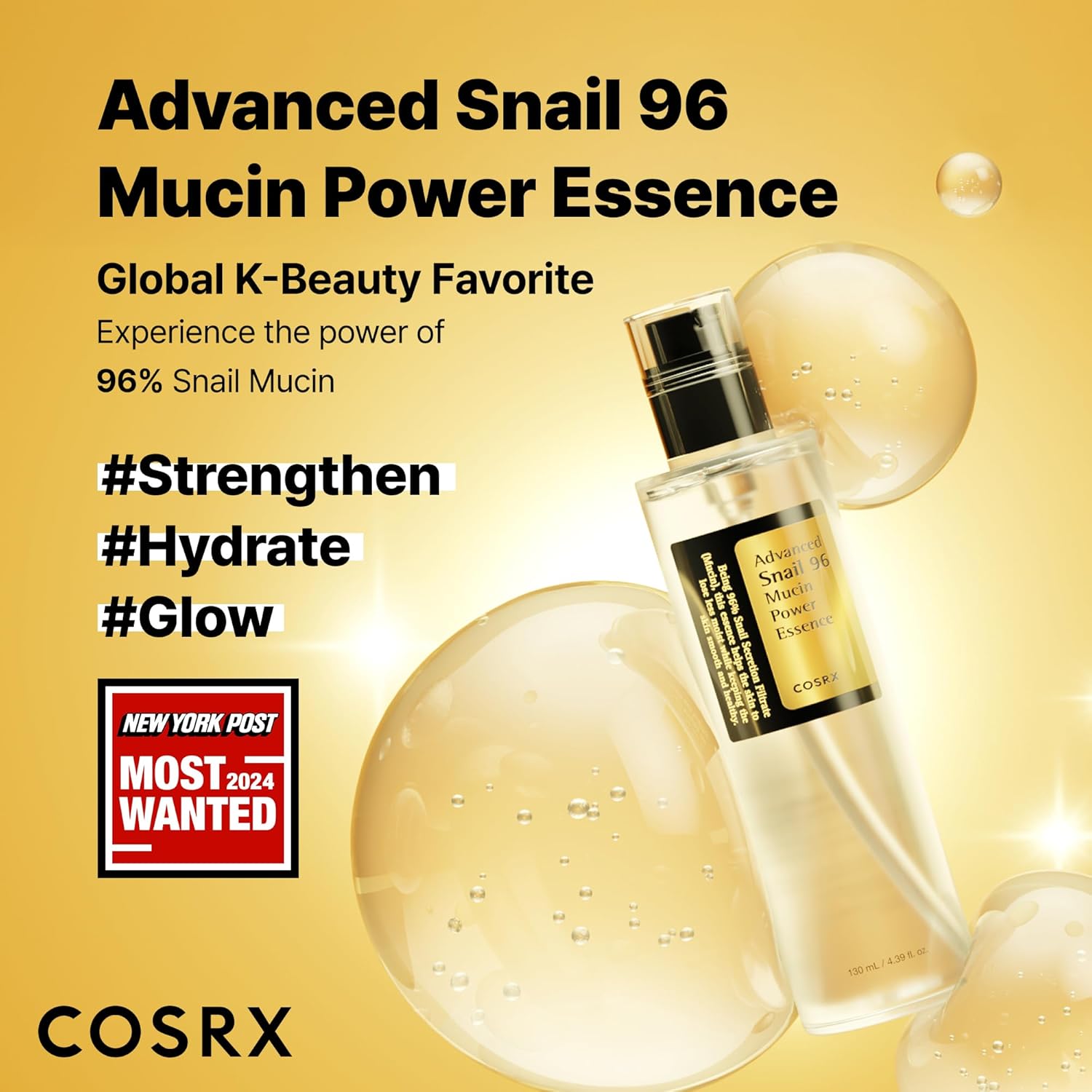 Cosrx, Advanced Snail 96 Mucin Power Essence , 3.38 Fl Oz (100 ml) - View 7 of 7