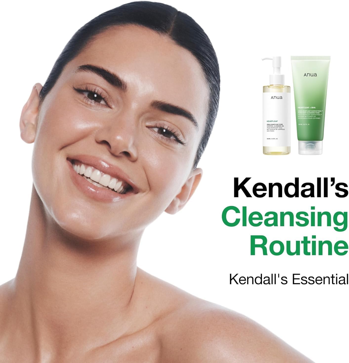 Anua HEARTLEAF SUCCINIC MOISTURE CLEANSING FOAM 150ML - View 2 of 8