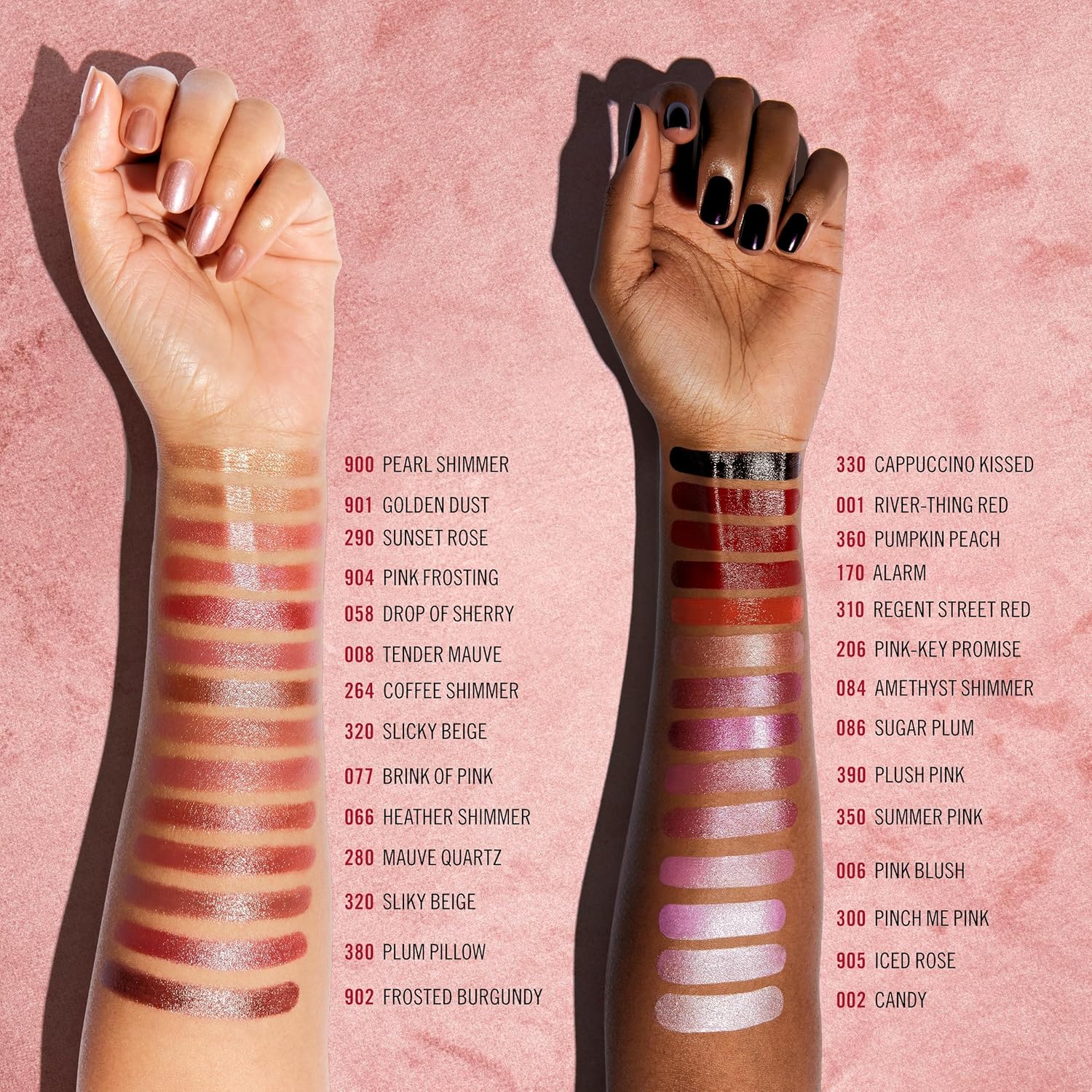 Rimmel London Lasting Finish, 077 Asia, Satin Lipstick, Long-Lasting, Satin Finish, Rich Colour, Moisturising, Vegan Formula, 4g - View 7 of 8
