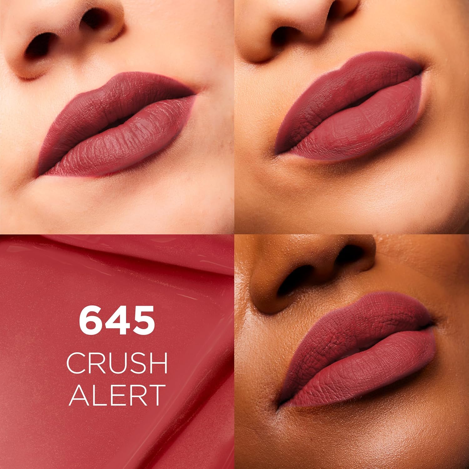 L’Oréal Paris Infaillible Le Matte Resistance Liquid Lipstick up to 16 Hour wear, 645 CRUSH ALERT, 5ml - View 2 of 10