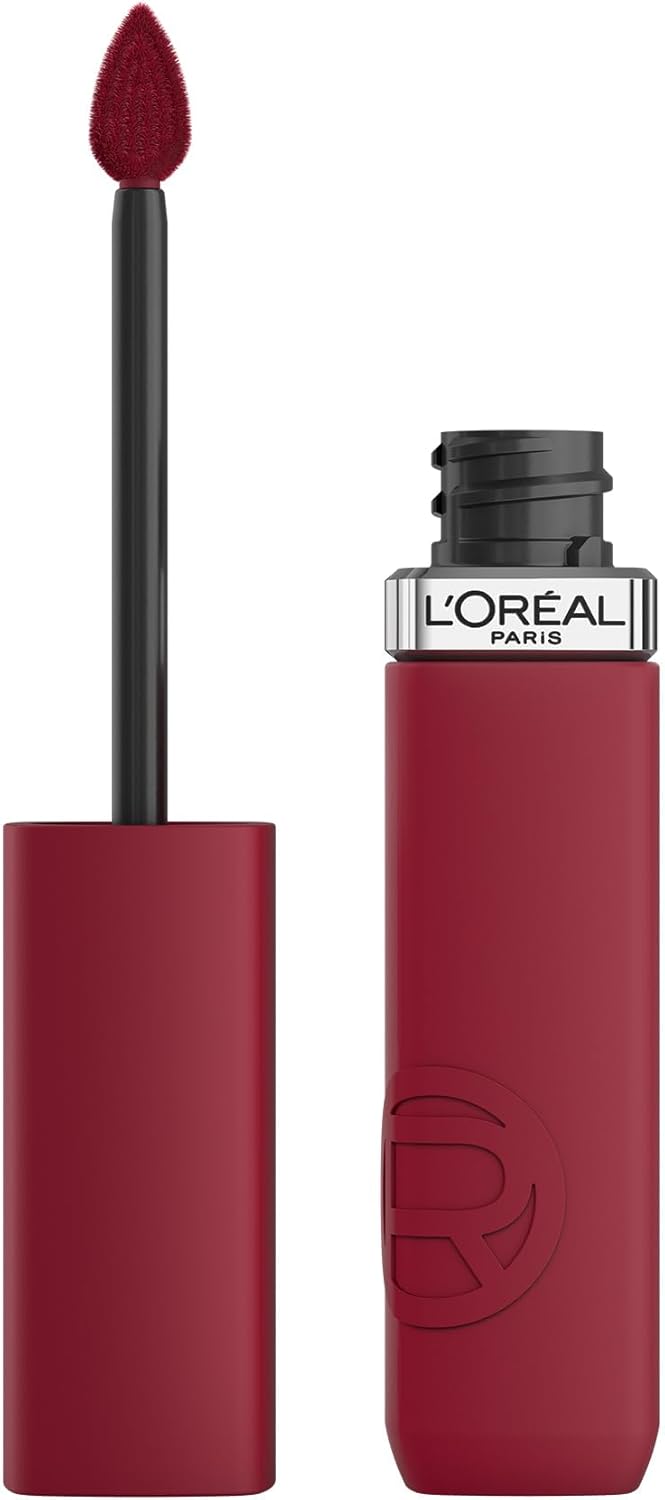 L’Oréal Paris , Infaillible Le Matte Resistance Liquid Lipstick up to 16 Hour wear, 500 WINE NOT? - View 6 of 7