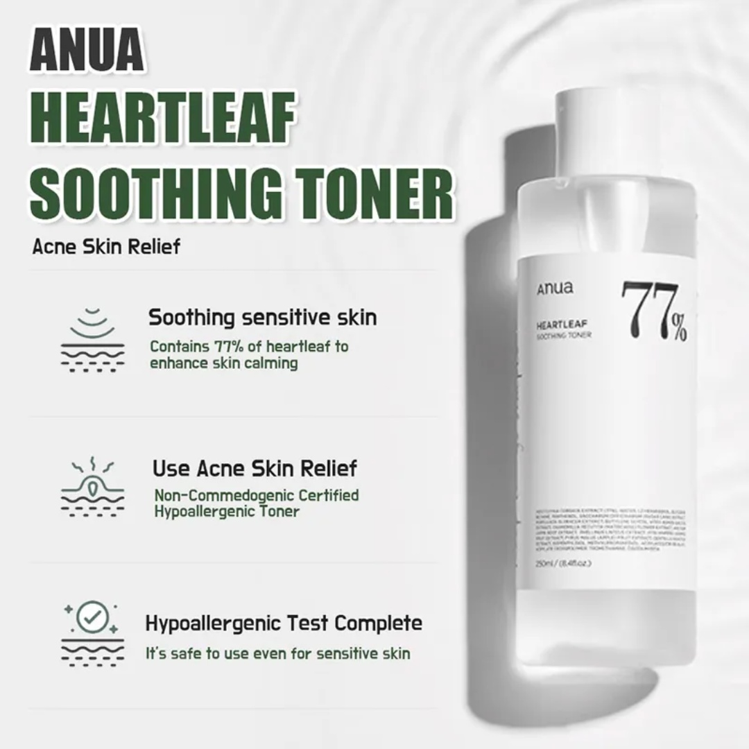 ANUA Heartleaf 77% Soothing Toner 40ml (FROM MALAYSIA) - View 2 of 3