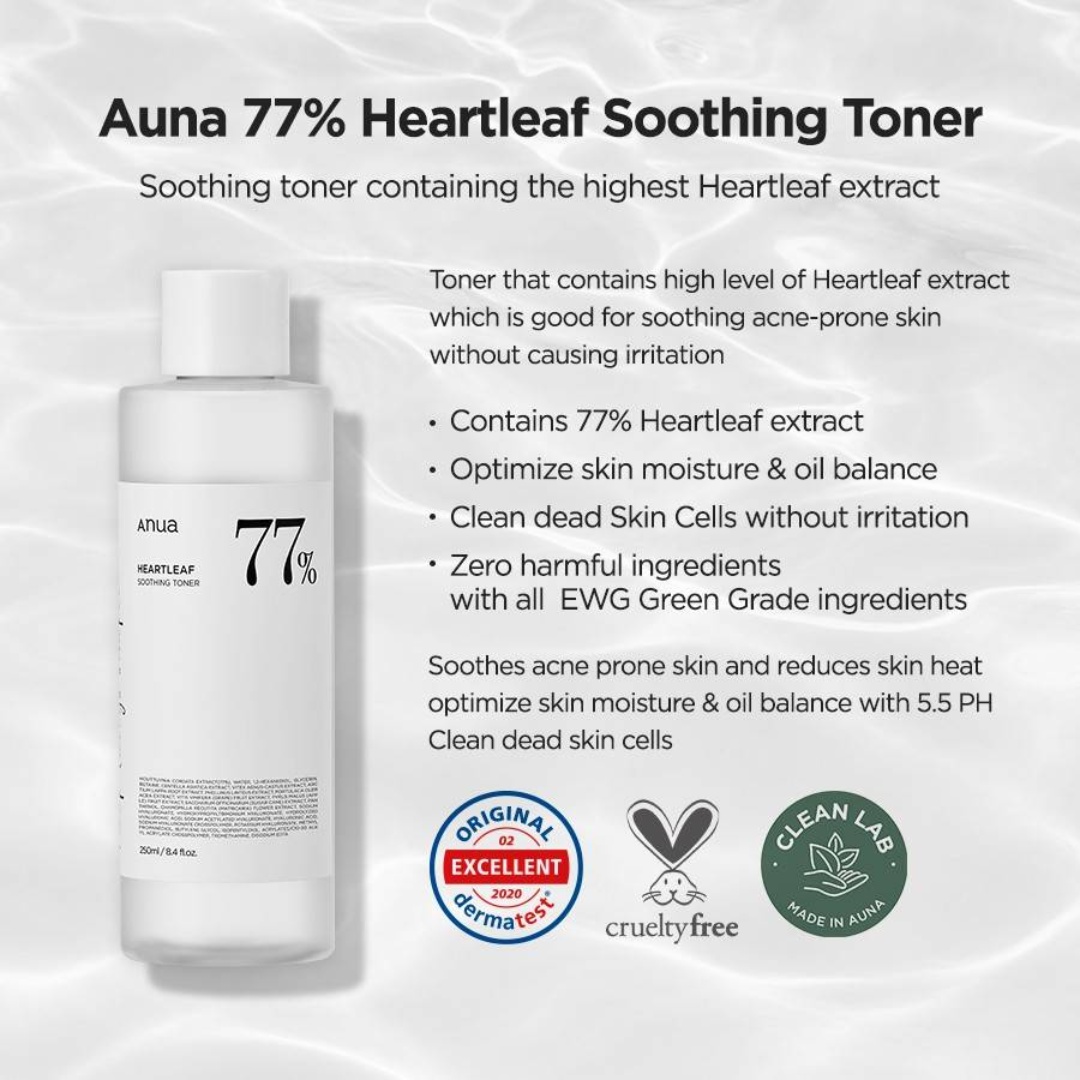 ANUA Heartleaf 77% Soothing Toner 40ml (FROM MALAYSIA) - View 3 of 3