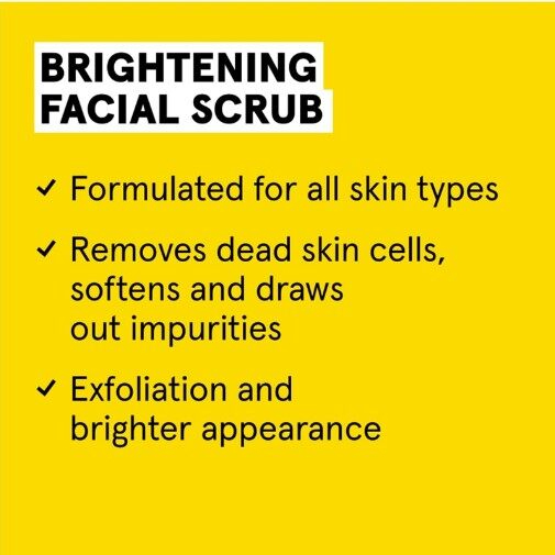 ACURE Brightening Exfoliating Blackhead Face Pore Cleansing Green Mud Seaweed Scrub 118ml Deep Clean Facial Exfoliator Removes Impurities Helps Unclog Pores Smooths Skin Texture Radiant Glow - View 2 of 3