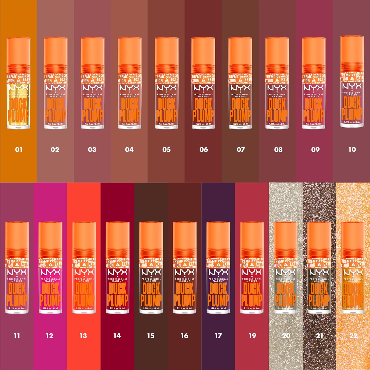 NYX PROFESSIONAL MAKEUP Duck Plump High Pigment Lip Gloss, Lip Plumper Gloss with Spicy Ginger - Quazy Silver - View 5 of 8