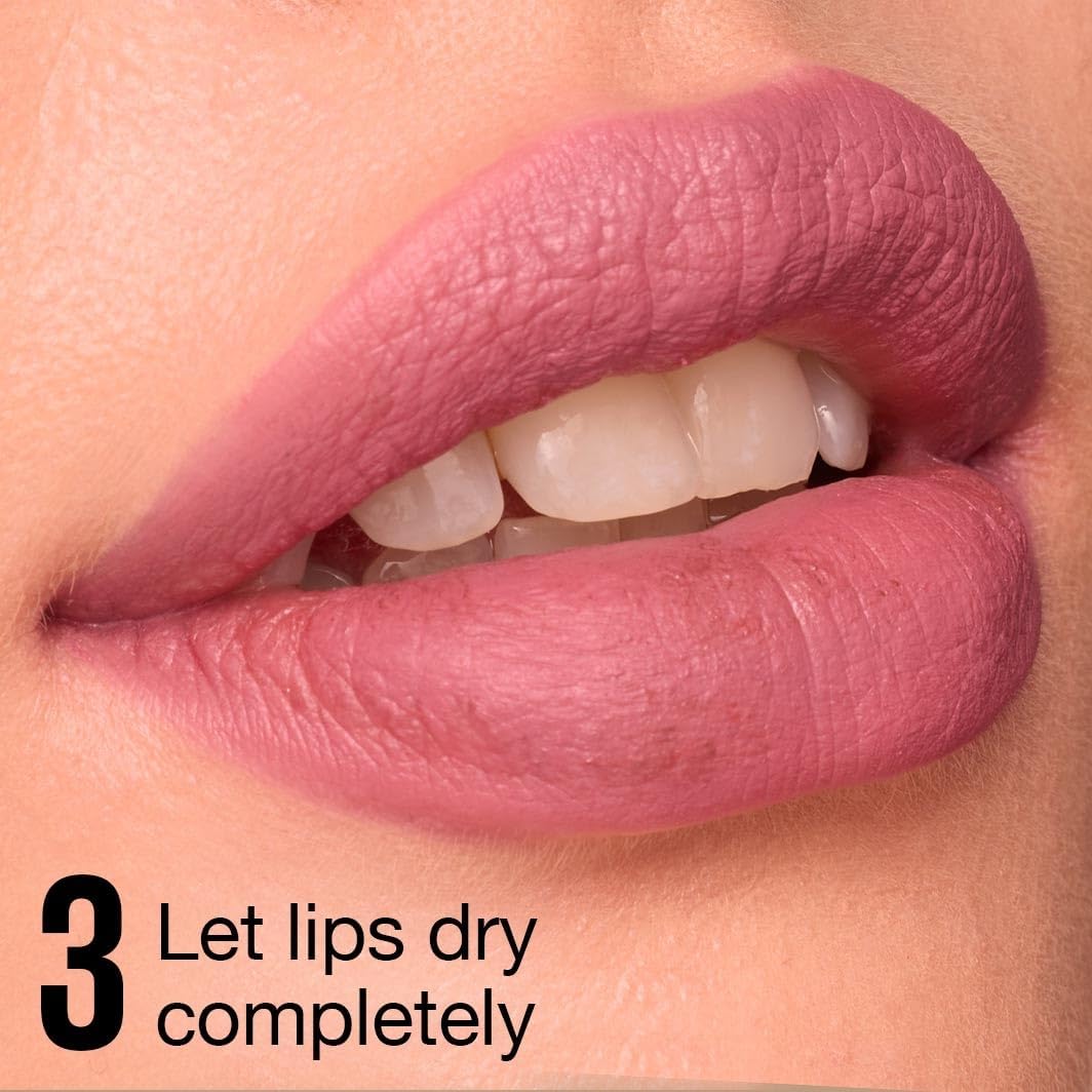 Maybelline New York Super Stay Matte Ink Pinks Lipstick, 155 Savant Nude, 26G - View 3 of 7