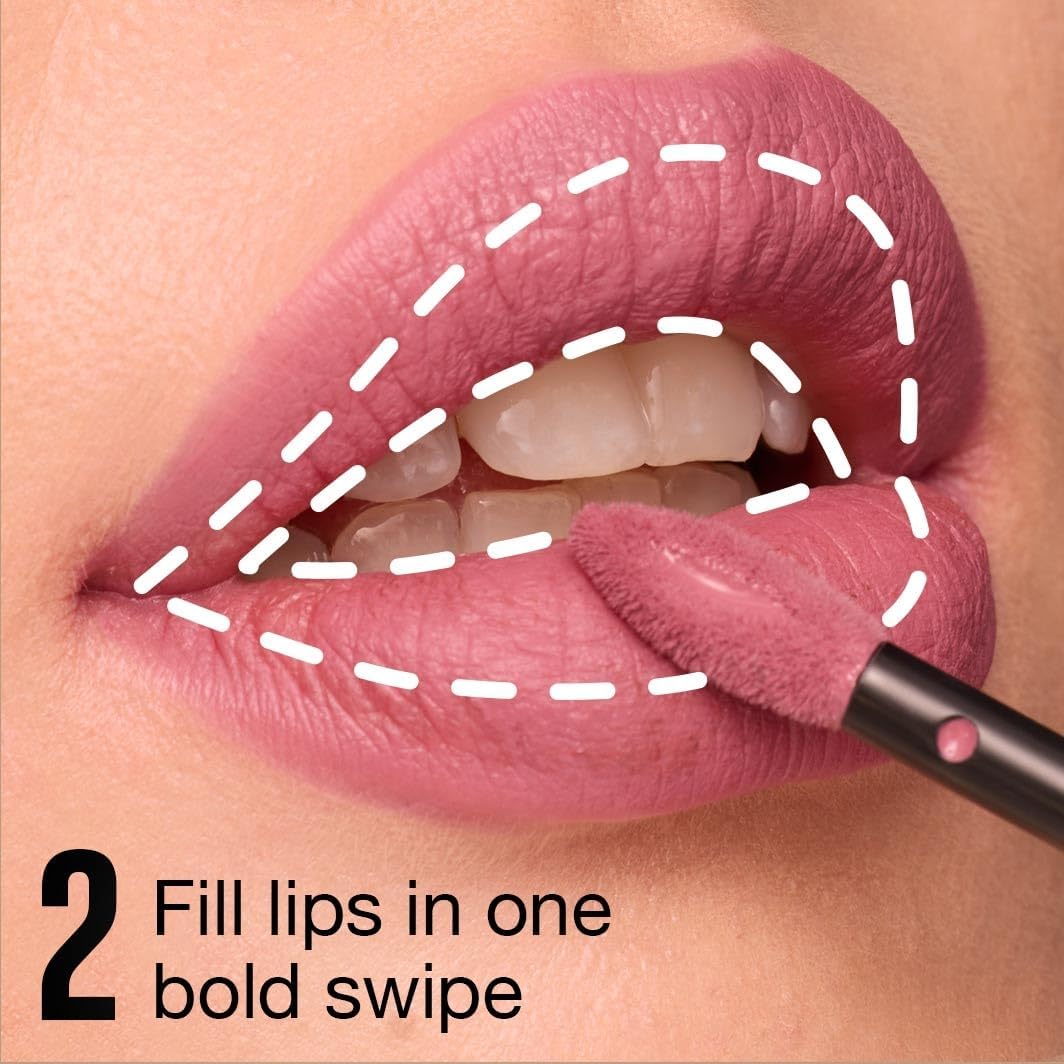 Maybelline New York Super Stay Matte Ink Pinks Lipstick, 155 Savant Nude, 26G - View 4 of 7