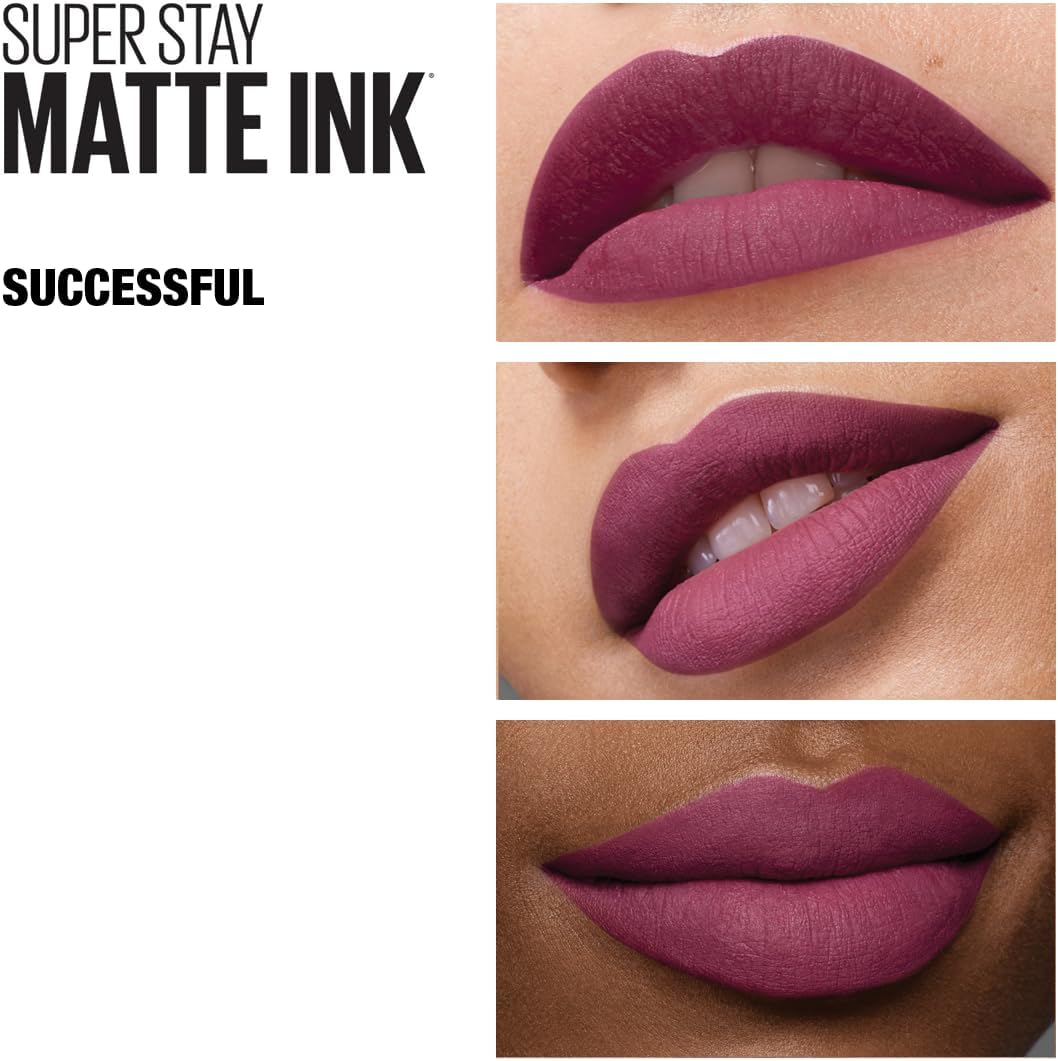 Maybelline New York Superstay Matte Ink, Pinks 165 Success, 25 gm - View 5 of 6