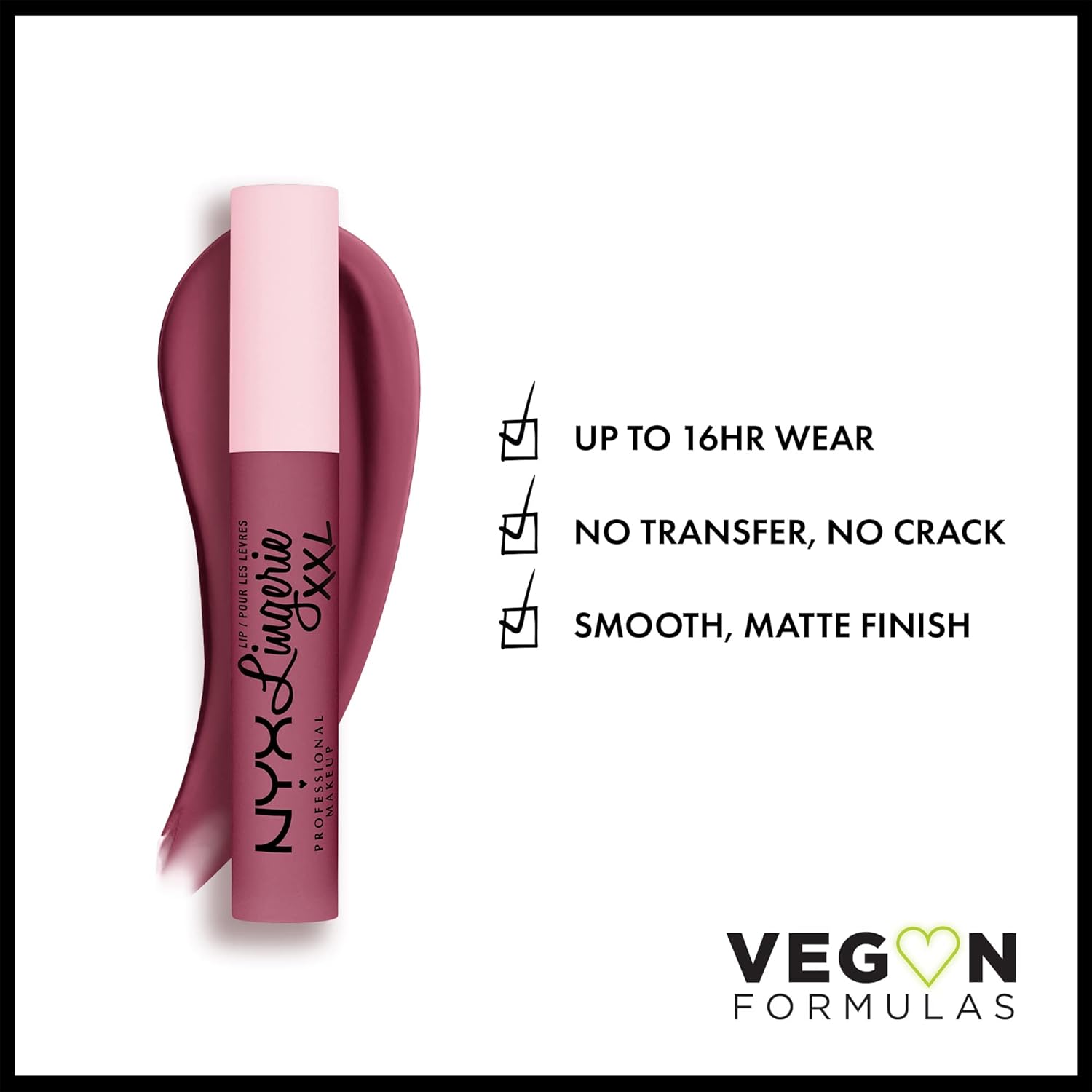 NYX PROFESSIONAL MAKEUP Lip Lingerie XXL Matte Liquid Lipstick Unlaced 16 - View 6 of 6