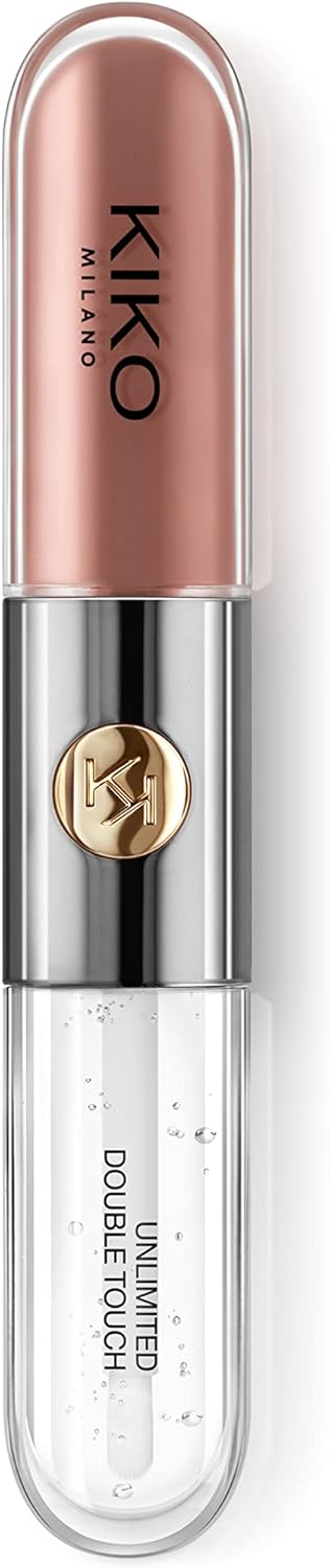 KIKO Milano Unlimited Double Touch Lipstick 103 Natural Rose, 2x3 ml (Pack of 1) - View 3 of 4