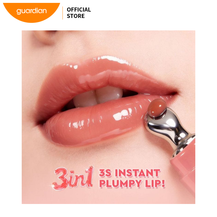 Glad2Glow Brightening Lip Serum Pumpkin Frost, Hydrating Nourishing Lip Treatment with Moisturizing Formula, Helps Smooth Dry Lips, Enhances Natural Shine, Lightweight Daily Lip Care, 7g - View 3 of 5