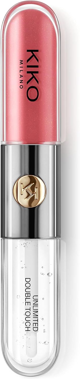 KIKO Milano Unlimited Double Touch 110, Liquid Lipstick With A Bright Finish In A Two-Step Application. Lasts Up To 12 Hours. No-Transfer Base Colour - View 2 of 3