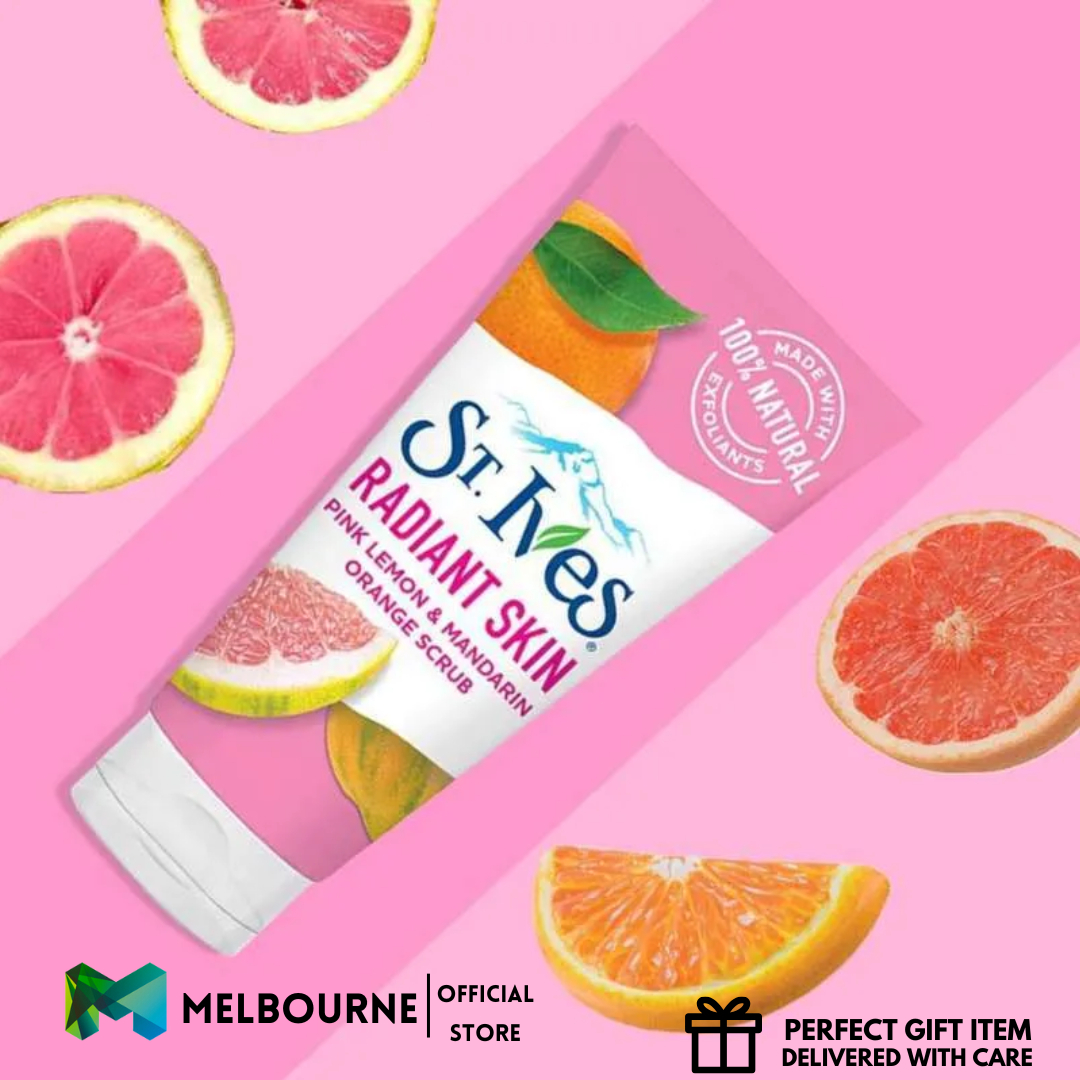 ST. LIVE Pink Lemon & Mandarin Orange Scrub - Exfoliating & Brightening Face & Body Scrub - View 3 of 3