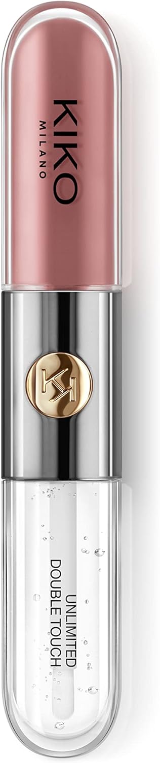 KIKO Milano Unlimited Double Touch 131 | Liquid Lipstick With A Bright Finish In A Two-Step Application. Lasts Up To 12 Hours. No-Transfer Base Colour - View 2 of 3