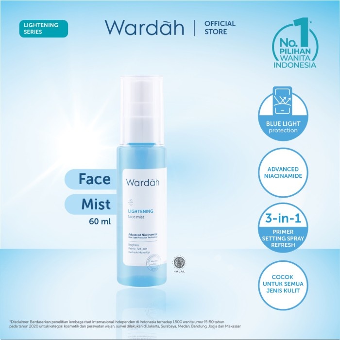 WARDAH Lightening Face Mist (60ML)(FROM MALAYSIA) - View 3 of 3