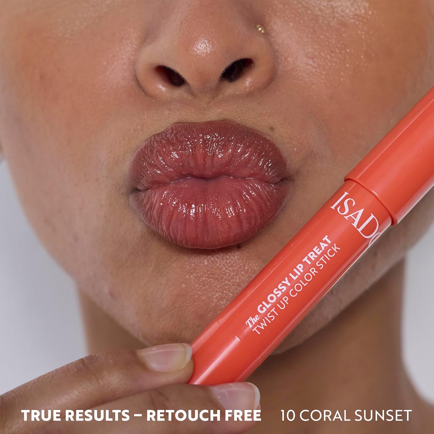 Isadora The Glossy Lip Treat Twist Up Color Stick 18 Lovely Lavender - View 6 of 6