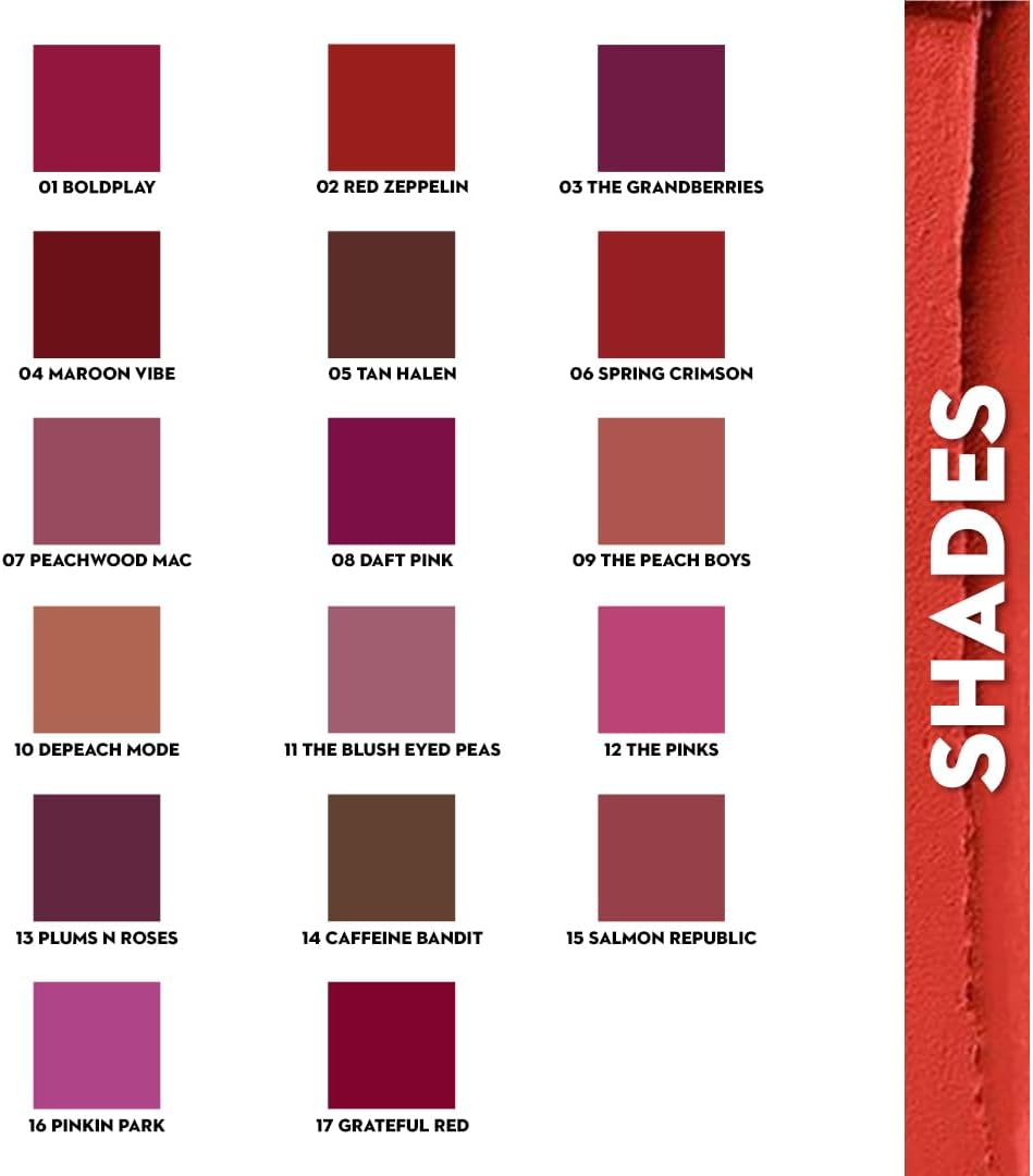 SUGAR Matte Attack Transferproof Lipstick - 02 Red Zeppelin - View 2 of 6
