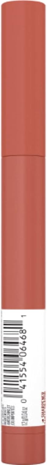 Maybelline New York SuperStay Ink Crayon Matte Long ear & Lasting Lipstick Makeup, With Built-in Sharpener, 160 Stop At Nothing, 0.04 OzW - View 3 of 9